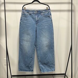 MADEWELL the curvy perfect vintage Wide Leg Jeans